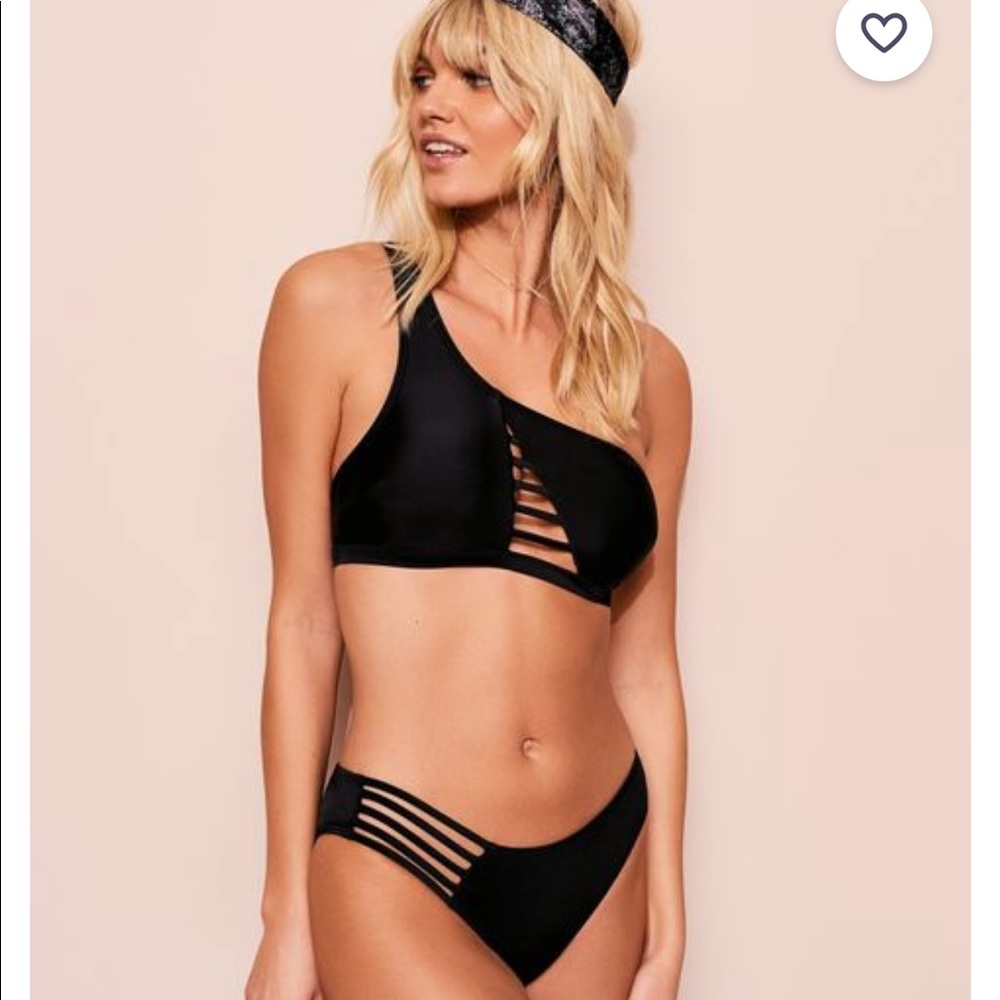 NWT ELLE CONTOUR BLACK ADORE ME BIKINI